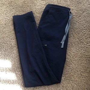 Figs Yola Tall scrub bottoms NAVY XS